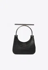 Alexander Mcqueen Mini Cross-bar Top Handle Bag In Black