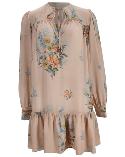 Alexander Mcqueen Mini Dress (authentic Pre-loved) In Brown
