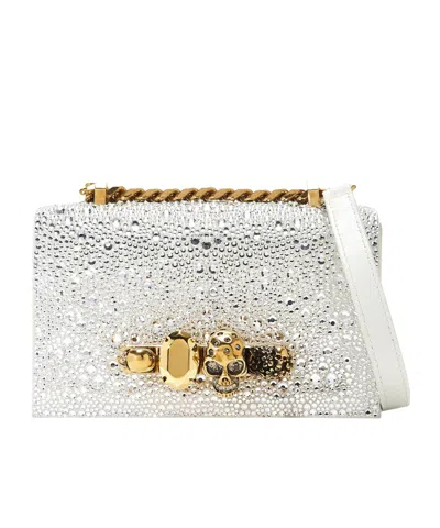 Alexander Mcqueen Mini Jeweled Satchel