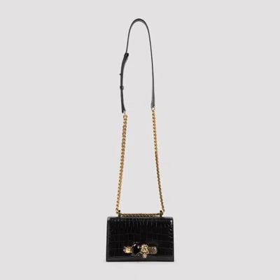 Alexander Mcqueen Mini Jewelled Clutch In Multi