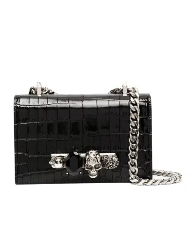 ALEXANDER MCQUEEN ALEXANDER MCQUEEN JEWELLED MINI SATCHEL BAG