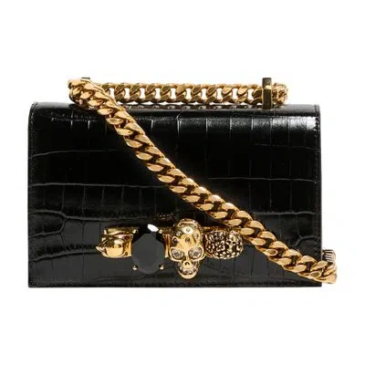 Alexander Mcqueen Mini Jewelled Satchel