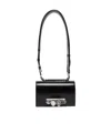 Alexander Mcqueen Mini Jewelled Satchel Bag In Black