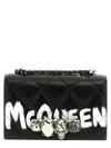 ALEXANDER MCQUEEN ALEXANDER MCQUEEN 'MINI JEWELLED SATCHEL' CROSSBODY BAG