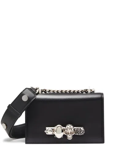 ALEXANDER MCQUEEN MINI JEWELLED SHOULDER BAG