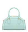 Alexander Mcqueen Mini Leather Birdee Boston Cross-body Bag