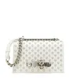 Alexander Mcqueen Mini Leather Jewelled Satchel