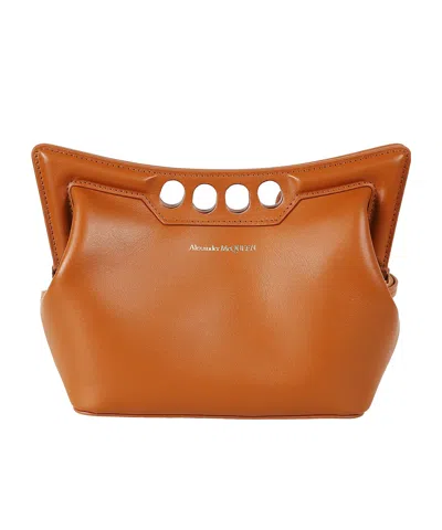 ALEXANDER MCQUEEN MINI PEAK CROSS-BODY BAG