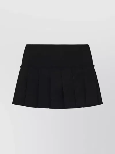 ALEXANDER MCQUEEN MINI PLEATED SKIRT HIGH WAIST