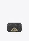 Alexander Mcqueen Alexander Mc Queen Mini Seal Crossbody Bag In Black
