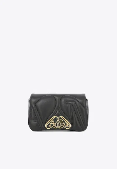 ALEXANDER MCQUEEN MINI SEAL CROSSBODY BAG