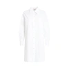Alexander Mcqueen Capeback Mini Shirt Dress