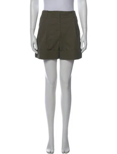 Pre-owned Alexander Mcqueen Mini Shorts In Green