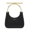 Alexander Mcqueen Cross-bar Mini Tote Bag In Black