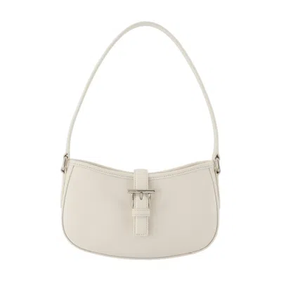 Alexander Mcqueen Mini Shoulder Bag T Bar In White