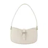 Alexander Mcqueen Mini T-bar Buckle-fastening Shoulder Bag In White