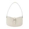 Alexander Mcqueen Mini T-bar Buckle-fastening Shoulder Bag In Neutral