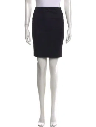 Pre-owned Alexander Mcqueen Mini Skirt In Black