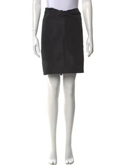 Pre-owned Alexander Mcqueen Mini Skirt In Black