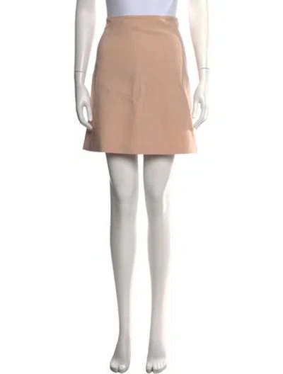 Pre-owned Alexander Mcqueen Mini Skirt In Pink
