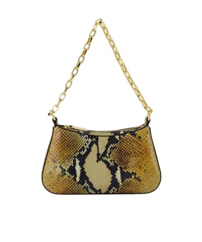 Alexander Mcqueen Mini T-bar Bag In Green