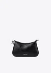 Alexander Mcqueen Mini T-bar Chain Shoulder Bag In Black