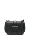 Alexander Mcqueen Alexander Mc Queen Satchel Black Leather Shoulder Bag In Black