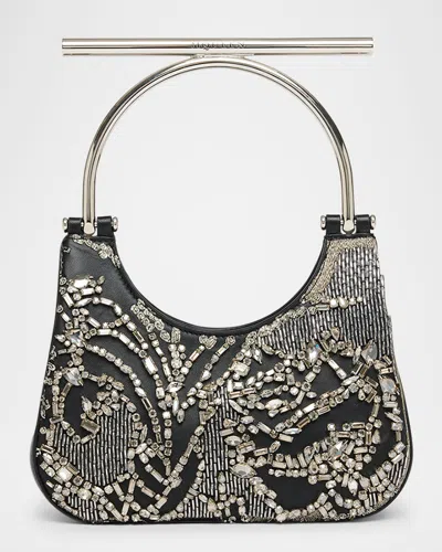 ALEXANDER MCQUEEN MINI T-BAR TOP-HANDLE BAG