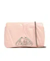 Alexander Mcqueen Mini The Seal Cross Body Bag In Pink