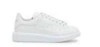 Alexander Mcqueen Minimalist White Sneakers With Chunky Sole In White