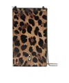 Alexander Mcqueen Mobile Phone Bag With Chain In Black