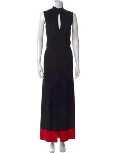 Pre-owned Alexander Mcqueen Mock Neck Jumpsuit W/ Tags In Multi