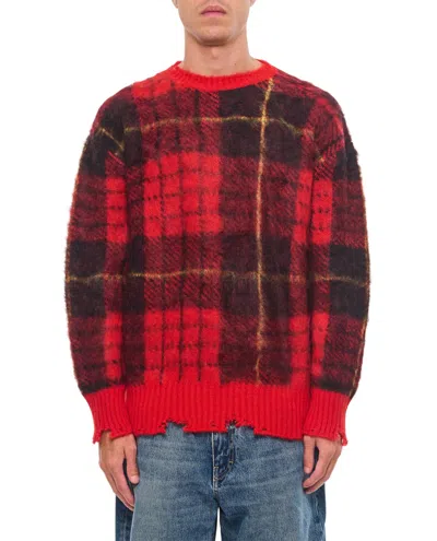 ALEXANDER MCQUEEN ALEXANDER MCQUEEN MOHAIR CREWNECK