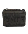 Alexander Mcqueen Mozart Leather Crossbody Bag In Black