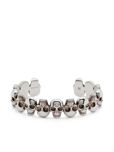 ALEXANDER MCQUEEN MULTI-SKULL BRACELET