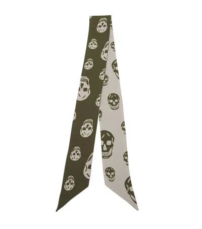 Alexander Mcqueen Multicolor Graphic Printed Scarf