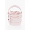 Alexander Mcqueen Solid Color Leather Bucket Bag