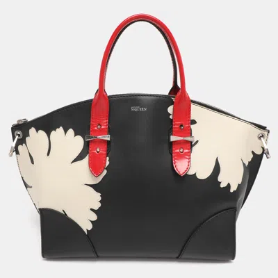 Pre-owned Alexander Mcqueen Multicolor Leather Legend Satchel