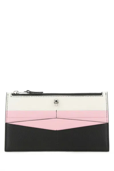 Alexander Mcqueen Multicolor Leather Pouch