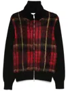 Alexander Mcqueen Black And Red Knitwear In Multicolor
