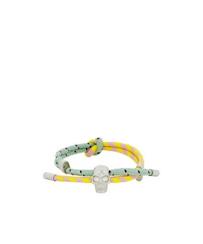 ALEXANDER MCQUEEN ALEXANDER MCQUEEN SKULL CORD BRACELET