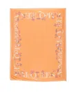 Alexander Mcqueen Women Mushroom Scarf In Orange