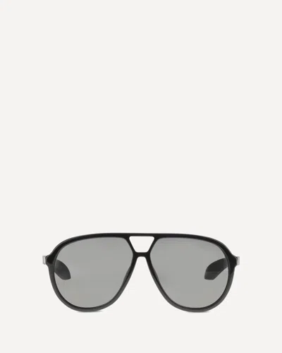 Alexander Mcqueen Navigator Sunglasses In Black