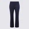 Alexander Mcqueen Trousers Back Side Pockets In Blue