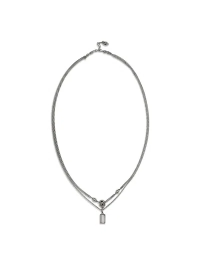 Alexander Mcqueen Necklaces In Silver