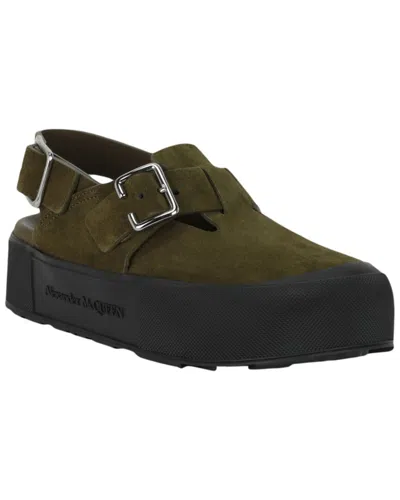 Alexander Mcqueen New Micmac Clog In Green