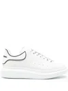 Alexander Mcqueen New Tech Calftpu Heel Counter Chunky Sole Sneaker Wht Blk O