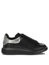 Alexander Mcqueen Men's Larry Oversized Rubber Sneakers In Black