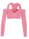 Alexander Mcqueen Cropped Shirt