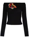 Alexander Mcqueen Maglia In Black